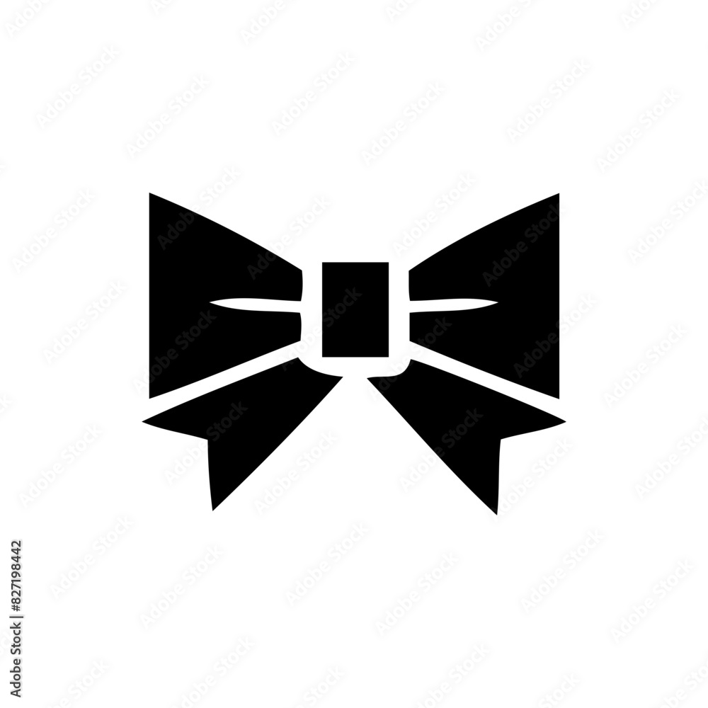 Vector illustration bow for decorating gifts simple design Vector illustration bow for decorating gifts simple design