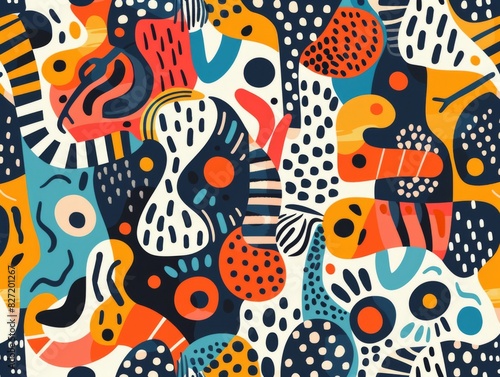 Playful Patterns Fun and dynamic patterns with a variety of playful elements