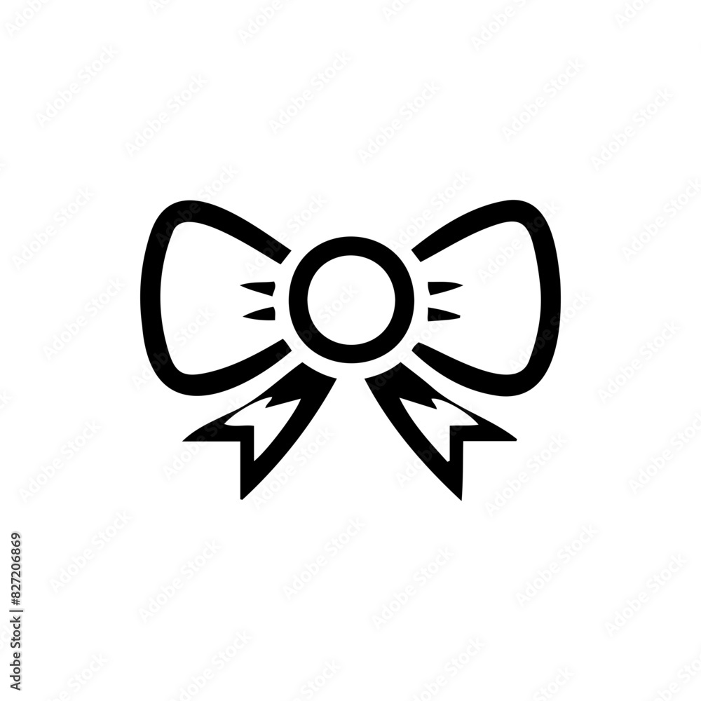 Beautiful Bow Silhouette Vector Elements for decorating greeting cards and gift boxes. Beautiful Bow Silhouette Vector Elements for decorating greeting cards and gift boxes.