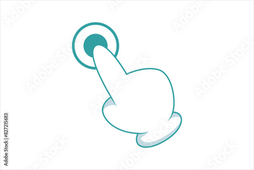 Wallpaper Mural Mouse Arrow Flat Sticker Design Torontodigital.ca