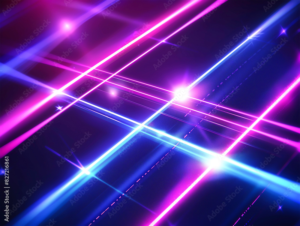 Abstract background with glowing neon light lines, ultraviolet spectrum, beautiful banner or wallpaper Abstract background with glowing neon light lines, ultraviolet spectrum, beautiful banner or wallpaper