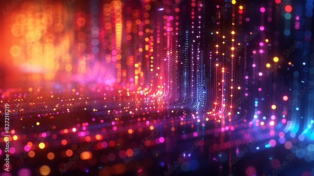 A vibrant 3D rendering of big data analytics, showing intricate data pathways and nodes illuminated by various colors, set against a dynamic, glowing environment with a subtle bokeh effect. A vibrant 3D rendering of big data analytics, showing intricate data pathways and nodes illuminated by various colors, set against a dynamic, glowing environment with a subtle bokeh effect.