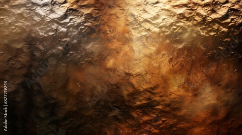 Wallpaper Mural Textured background of hammered metal, dark brown to golden gradient Torontodigital.ca