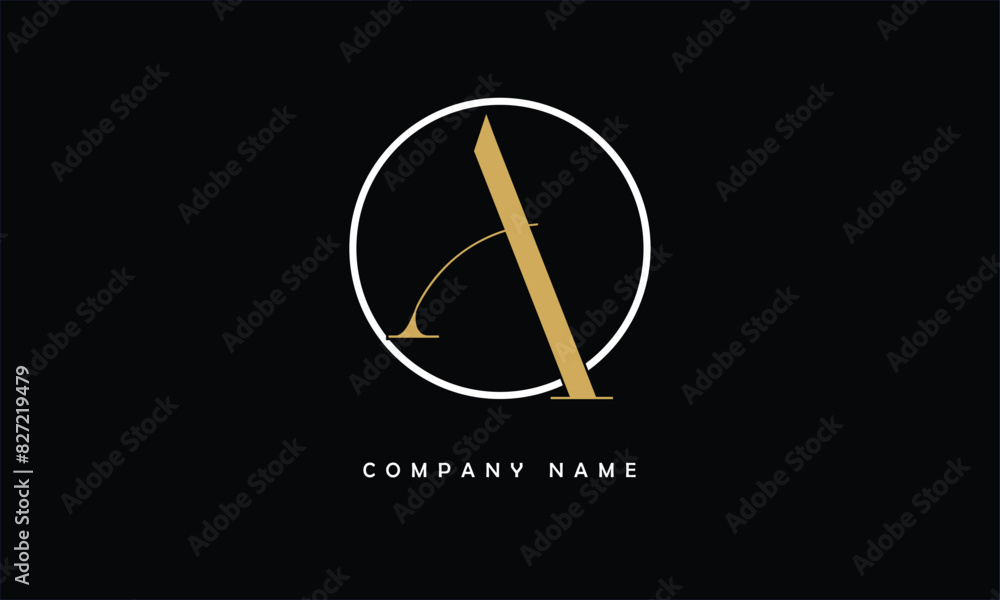 A, A Abstract Letter Logo Monogram A, A Abstract Letter Logo Monogram