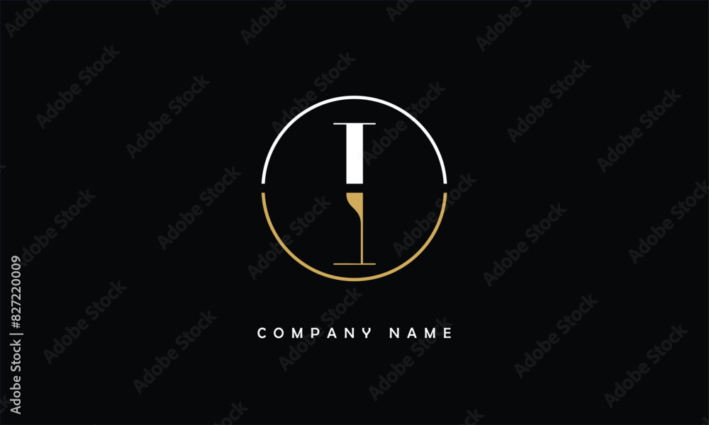 I, I Abstract Letter Logo Monogram I, I Abstract Letter Logo Monogram