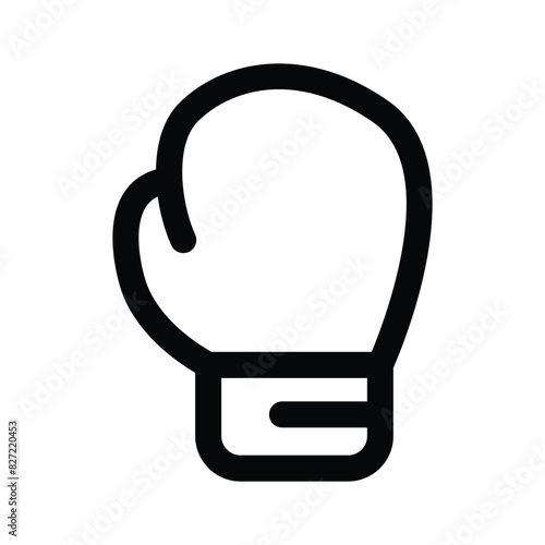 Trendy icon of boxing glove, editable vector of gaming hand cover