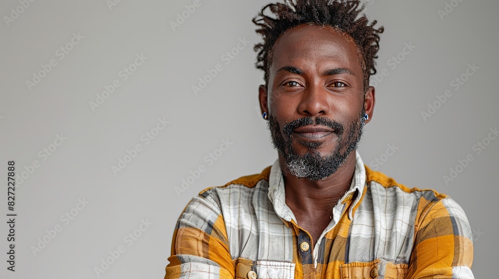 confident man standing isolated on white background confident man standing isolated on white background