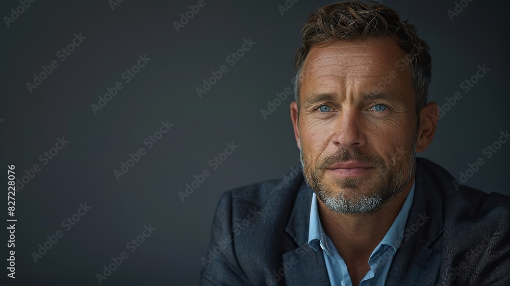portrait of a professional businessman on gray background looking at camera ceo or manager portrait of a professional businessman on gray background looking at camera ceo or manager
