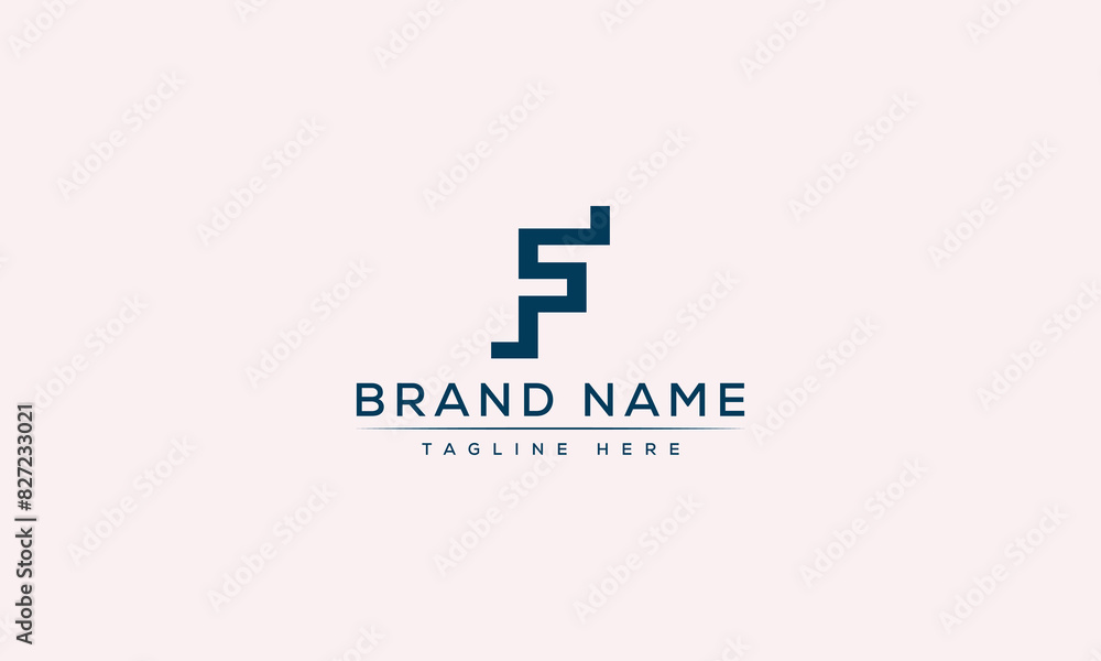 Logo design letter SF . Elegant modern. Vector template. Logo design letter SF . Elegant modern. Vector template.