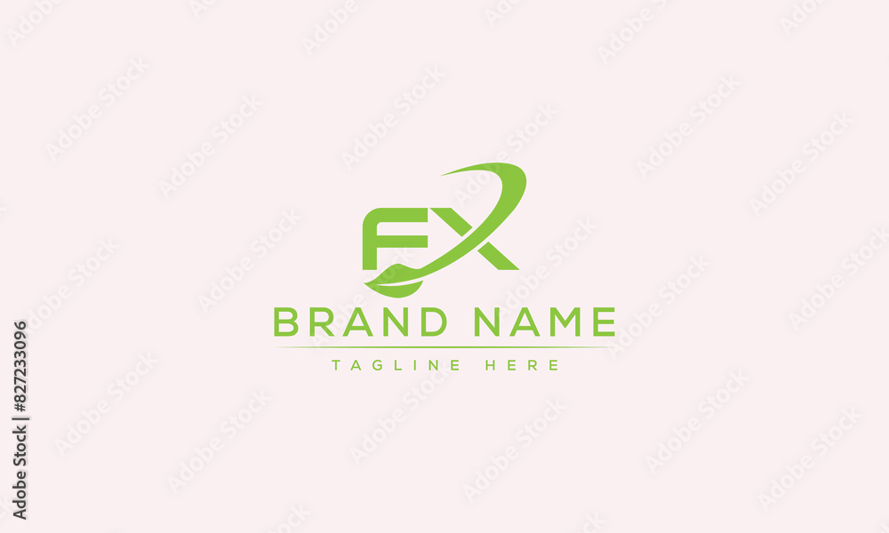 Logo design letter FX . Elegant modern. Vector template. Logo design letter FX . Elegant modern. Vector template.