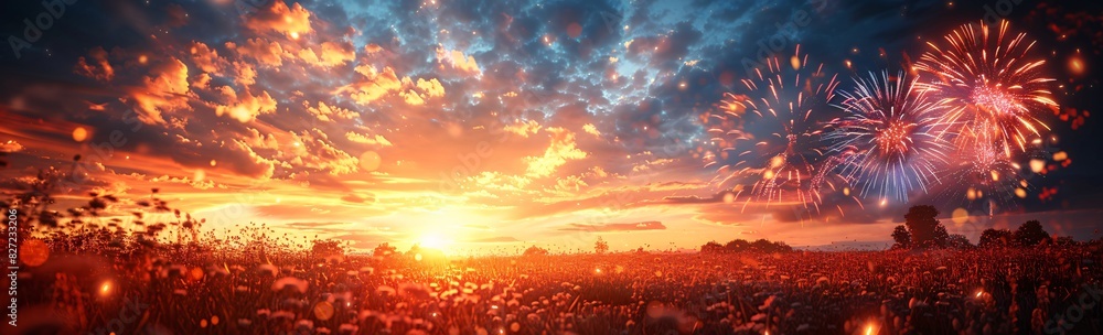 Fototapeta premium Happy Memorial Day poster illustration, background. Remember and honor. best vector for your projects. 