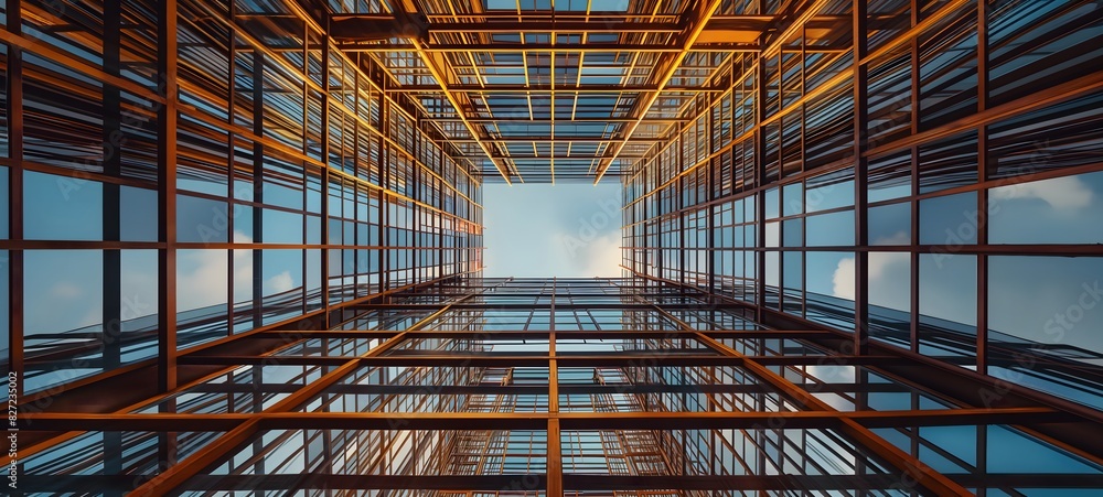 8. Capture the beauty in the symmetry of scaffolding, a delicate lattice of steel and wood that supports the dreams of architects and engineers. 8. Capture the beauty in the symmetry of scaffolding, a delicate lattice of steel and wood that supports the dreams of architects and engineers.