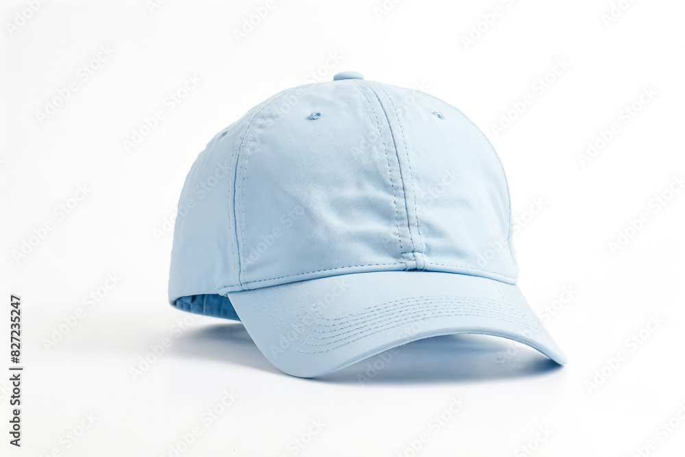 Blue Baseball Cap Isolated on White Background Blue Baseball Cap Isolated on White Background