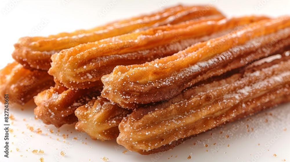 Colorful and Appetizing Churros A Tempting Spanish Sweet Treat