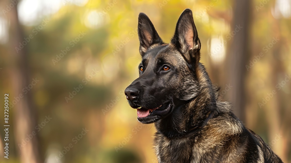Isolated black and brown German Shepherd dog portrait Isolated black and brown German Shepherd dog portrait