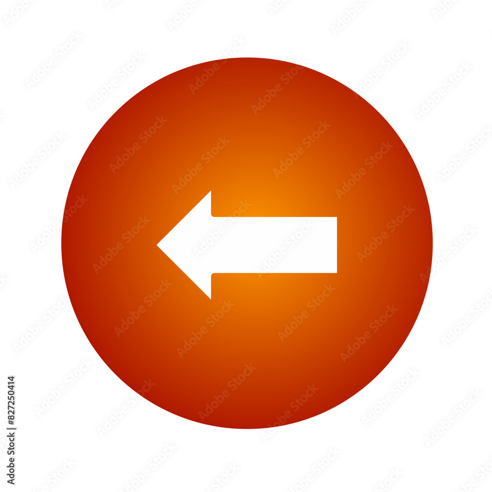 turn left arrow rounded icon vector design turn left arrow rounded icon vector design