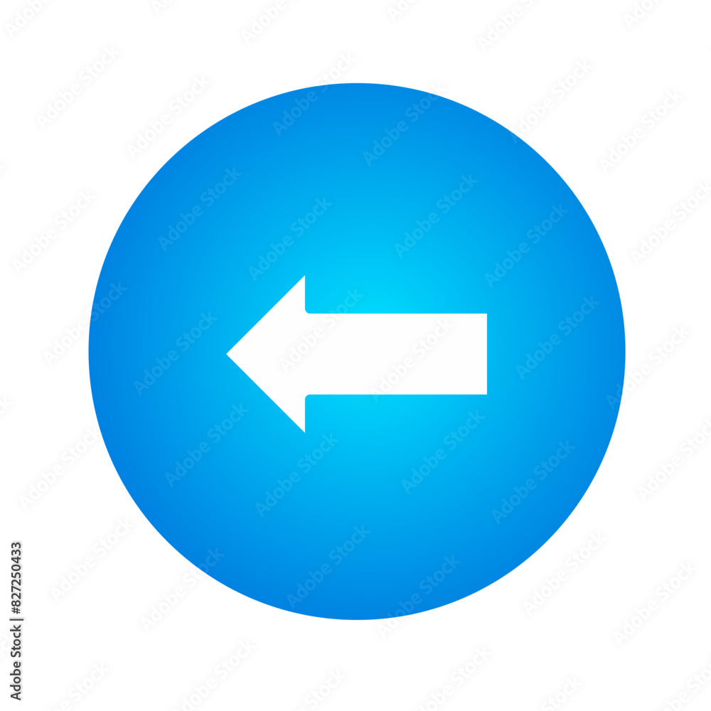 turn left arrow rounded icon vector design turn left arrow rounded icon vector design