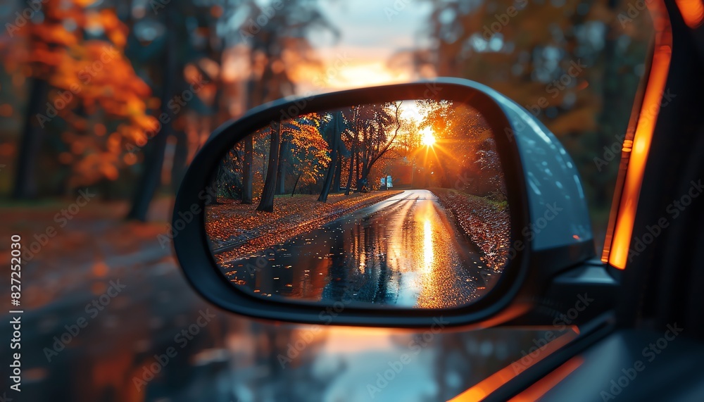 Replacing car rearview mirrors, soft light Replacing car rearview mirrors, soft light