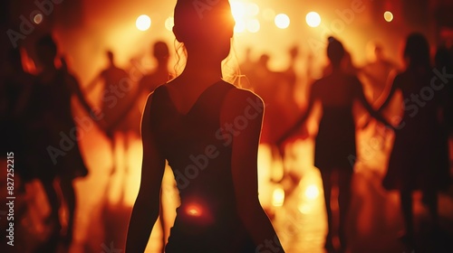 Attending a private dance performance photo