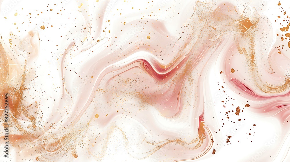 Obraz premium solid white background with light color swirl