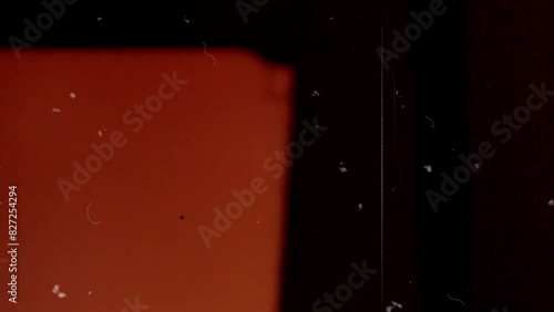 Noise, dust, and scratches film burn overlays. Dramatic visual effect.