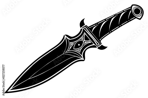knife vector silhouette illustration