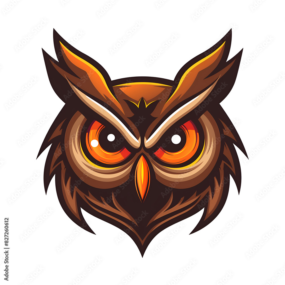 Owl logo icon transparent background Owl logo icon transparent background