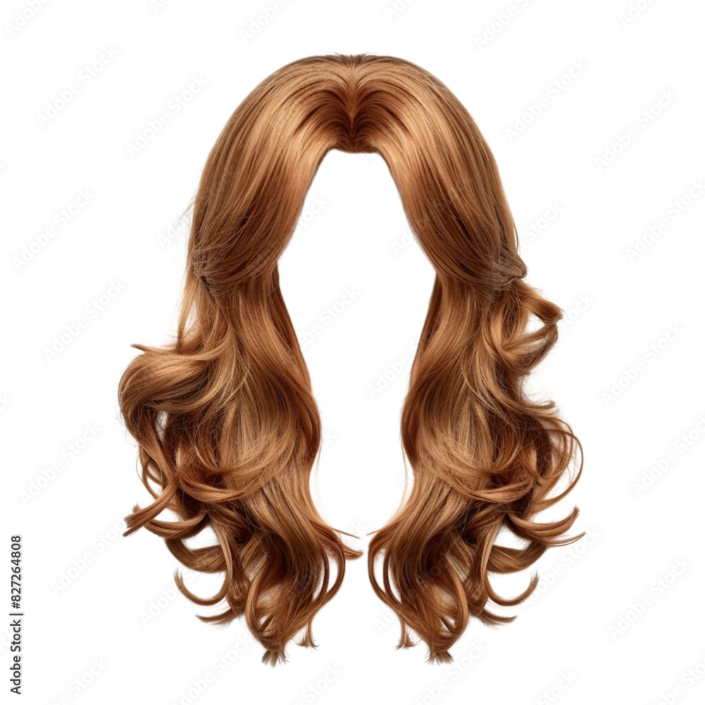 Fashionable women's hairstyles isolated on transparent background. Fashionable women's hairstyles isolated on transparent background.