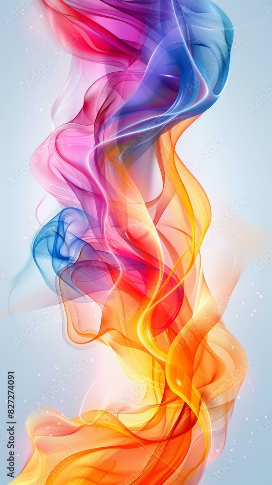 Obraz premium Colorful Ribbons
