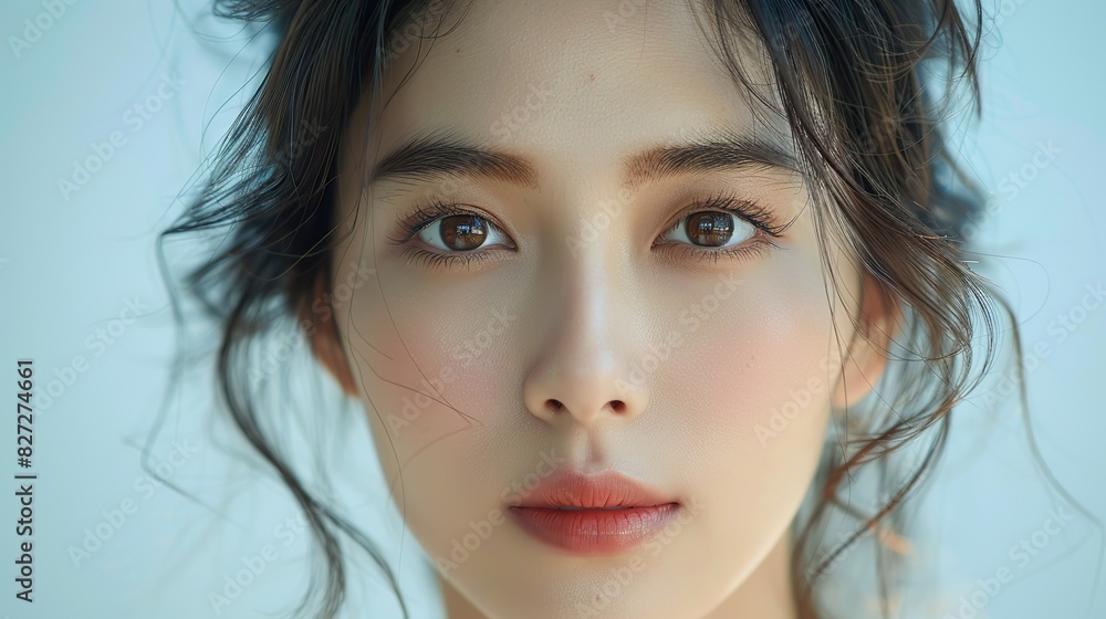 beautiful young asian woman with clean fresh skin face care facial treatment cosmetology beauty and spa portrait of asian women beautiful young asian woman with clean fresh skin face care facial treatment cosmetology beauty and spa portrait of asian women