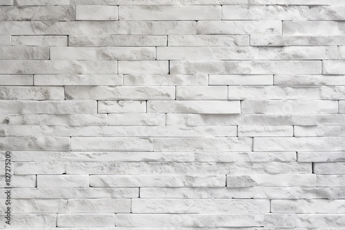 White brick wall background...