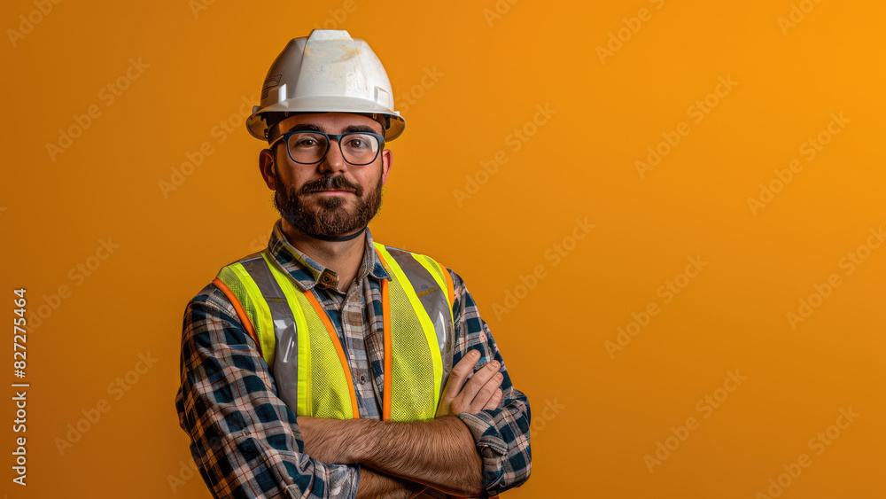 Portrait engineer technician male worker in studio shot, Labor man in industry employee. Portrait engineer technician male worker in studio shot, Labor man in industry employee.