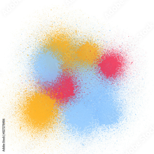 Tableau sur toile spray drips graffiti style background