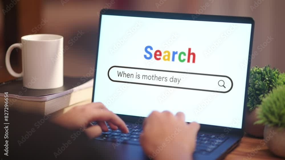 MAN SEARCHING WHEN IS MOTHERS DAY? ON INTERNET MAN SEARCHING WHEN IS MOTHERS DAY? ON INTERNET