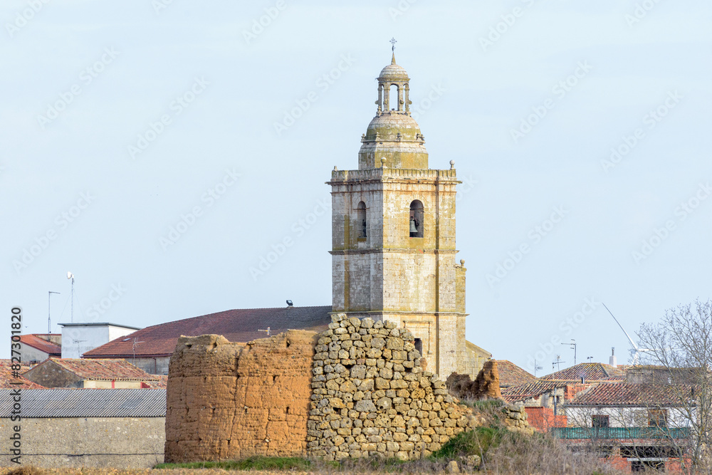 Old stone dovecote in Castromonte, Valladolid, Castilla y Leon, Spain Old stone dovecote in Castromonte, Valladolid, Castilla y Leon, Spain