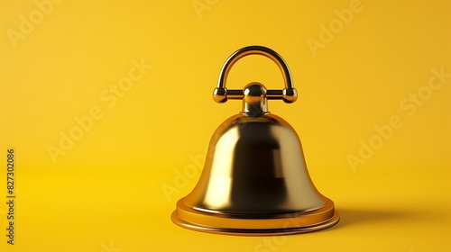 bell, gold, christmas, hotel, ring, brass, metal, reception, object, isolated, decoration, service, bronze, old, church, antique, golden, sound, ancient, celebration, call, ornament, holiday, illustra photo