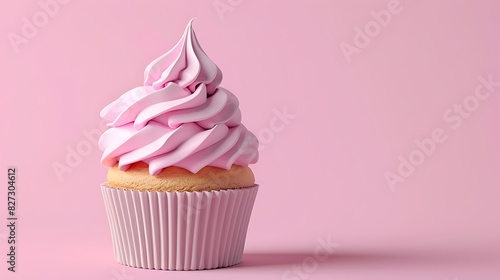 cupcake, cake, dessert, pink, food, sweet, baked, chocolate, birthday, cup, cream, icing, cupcakes, love, illustration, celebration, cup cake, frosting, party, heart, bakery, valentine, decoration, sn photo