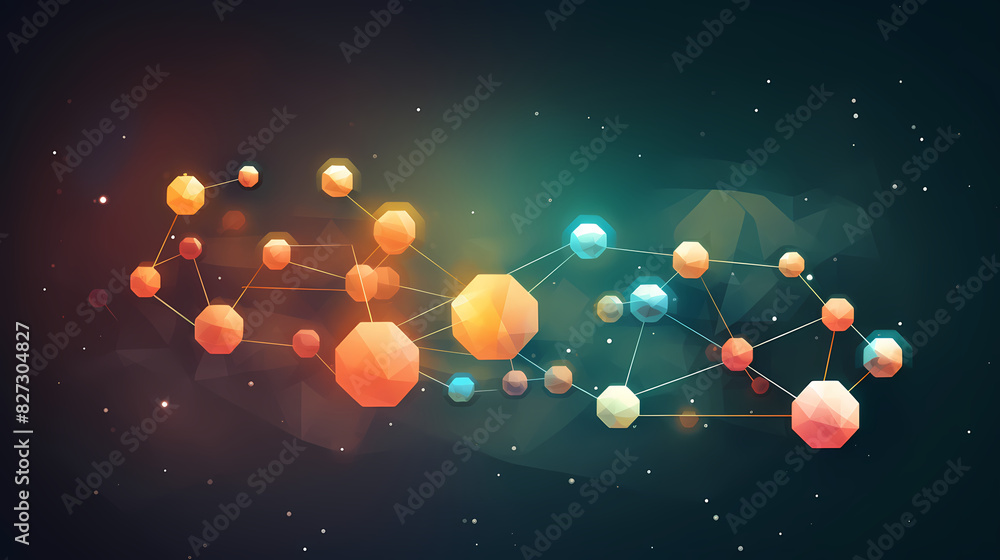 Fototapeta premium Abstract sci-fi style background image,Modern sci-fi science image