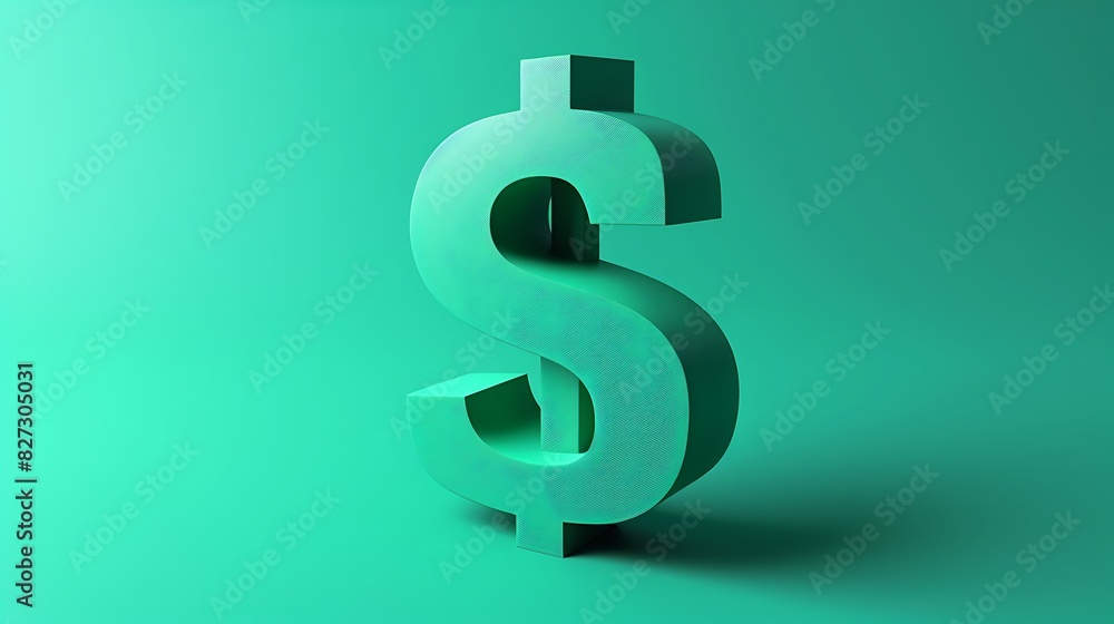 Obraz premium dollar, symbol, money, sign, currency, finance, business, icon, 3d, paragraph, gold, cash, illustration, green, wealth, bank, success, financial, law, economy, vector, investment, market, golden, bank