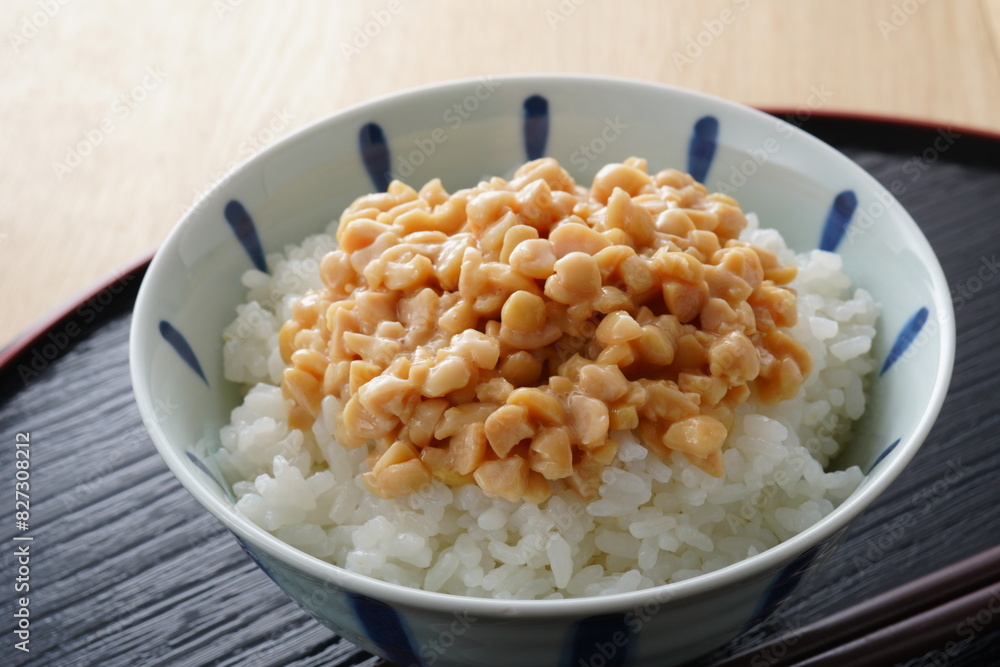 ひきわり納豆ごはん ひきわり納豆ごはん