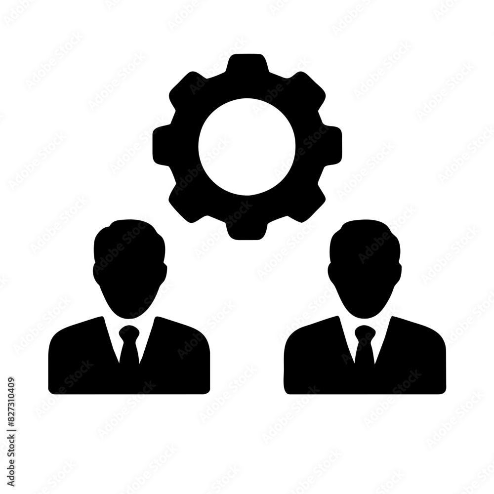 Unified Synergy: Collaboration Icon Illustration with Partnership, Teamwork, and Cooperation Network Concept Unified Synergy: Collaboration Icon Illustration with Partnership, Teamwork, and Cooperation Network Concept