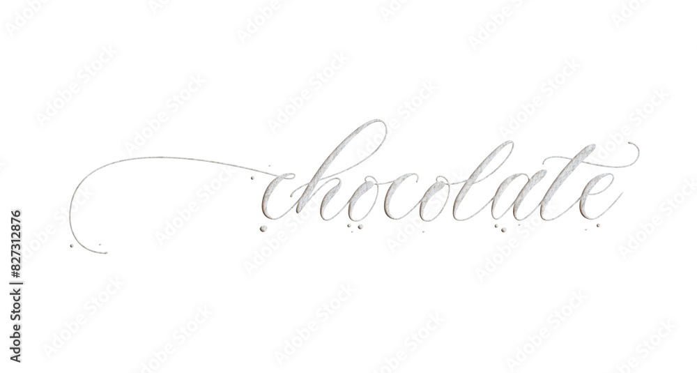 chocolate text chocolate text