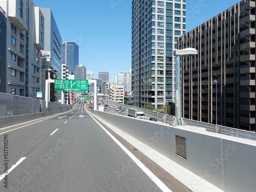Wallpaper Mural 首都高速道路 浜崎橋JCT（東京都港区） Torontodigital.ca