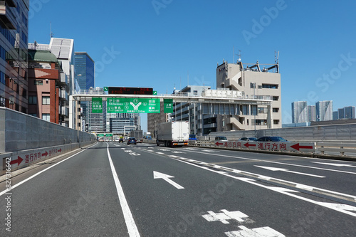Wallpaper Mural 首都高速道路 浜崎橋JCT（東京都港区） Torontodigital.ca