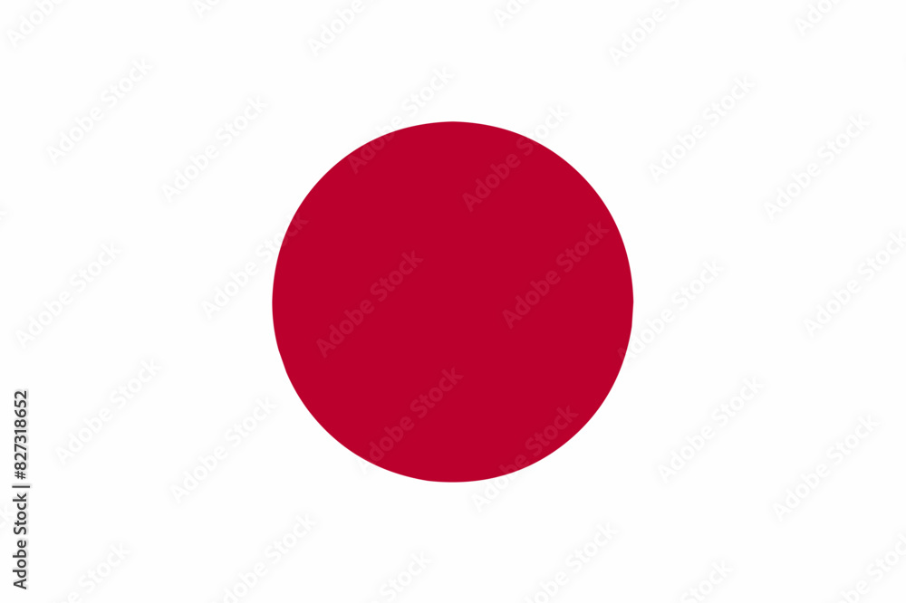 Japan official flag vector with standard size and proportion. National flag emblem with accurate size and colors. Japan official flag vector with standard size and proportion. National flag emblem with accurate size and colors.