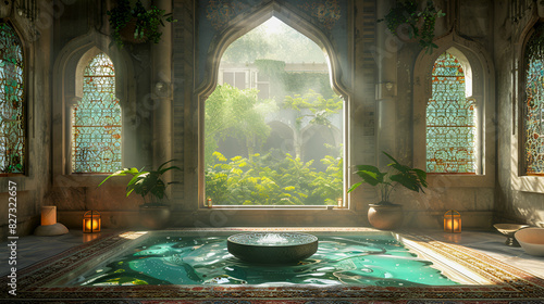 Moorish Serenity: A Tranquil Oasis Inspired by Andalusian Elegance photo