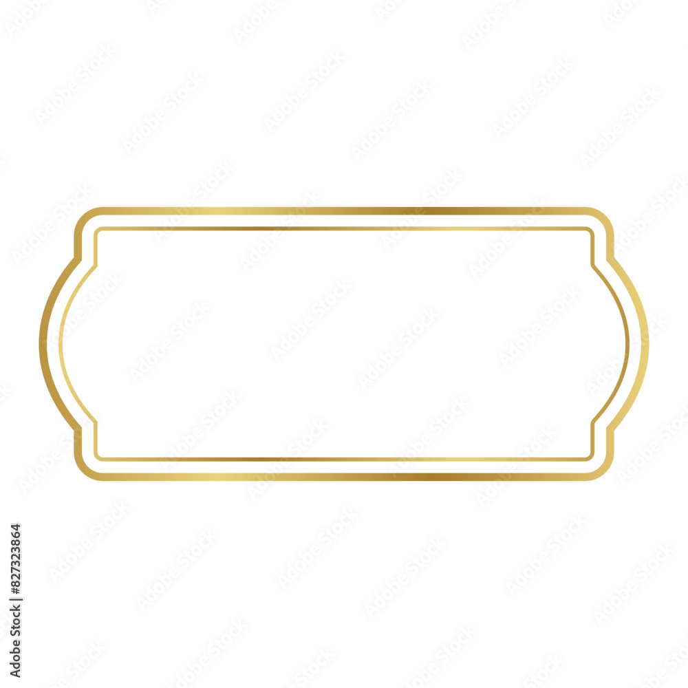 gold frame line. gold frame line.