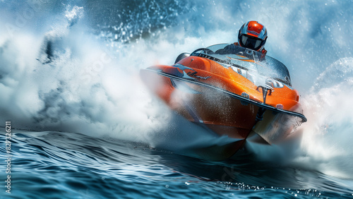 Summer Sprint: The Jet Boat’s Dance on Water