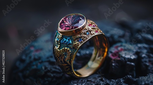 pinky ring  photo