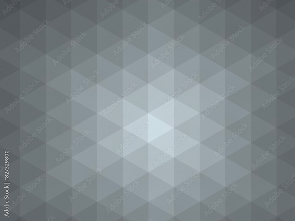 Obraz premium gray triangle gradient background kaleidoscope view illustration image